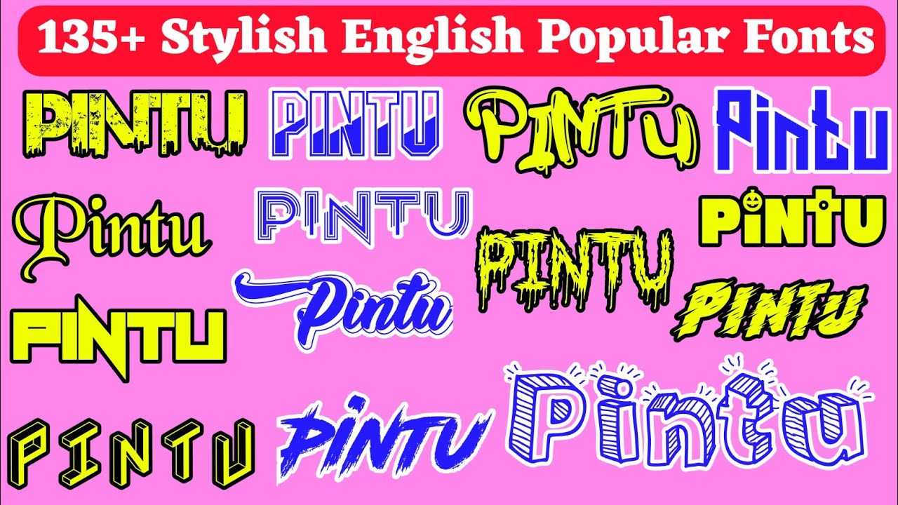 135 + New English Stylish fonts free download  | Popular English fonts download | New English Font | Stylish Font Free