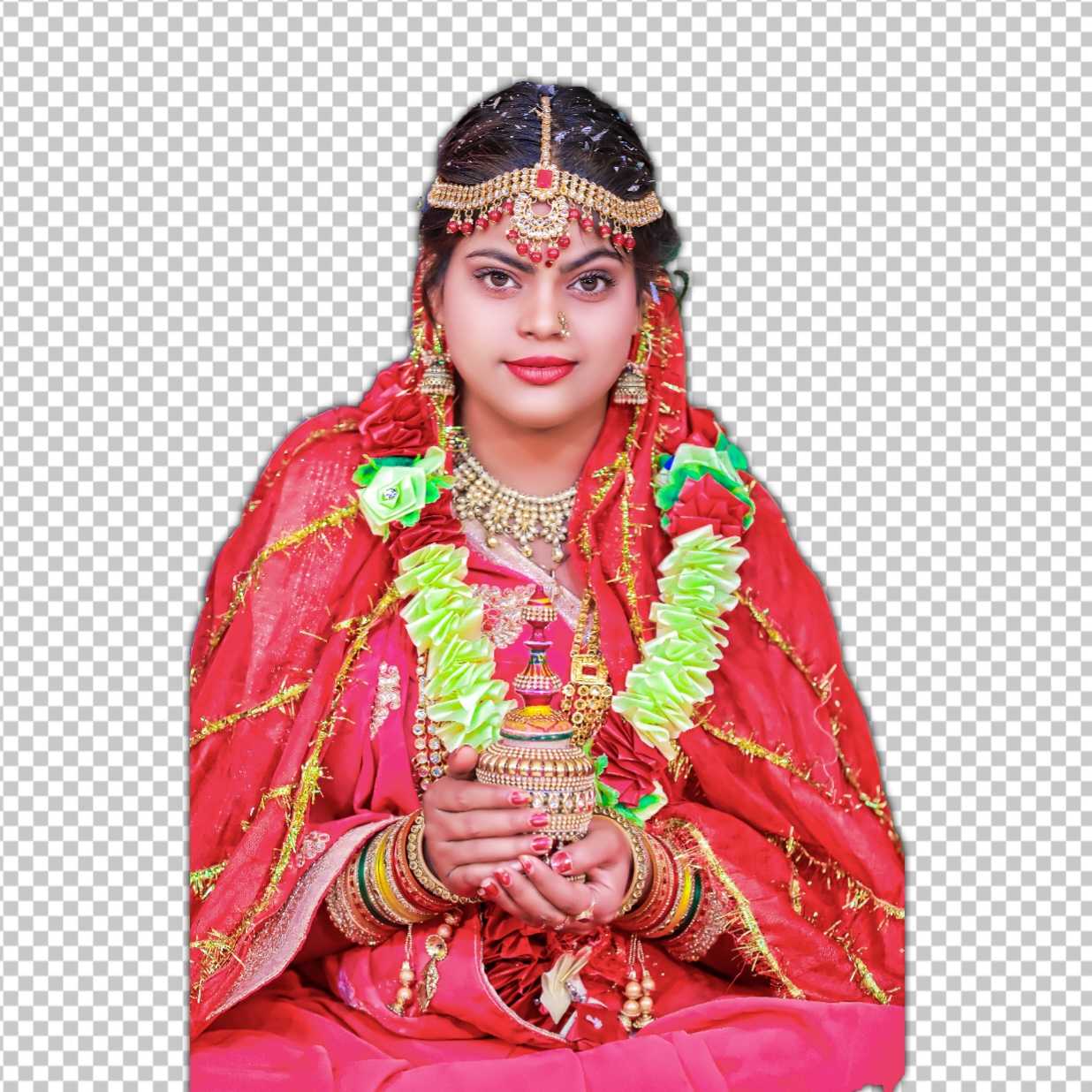 Indian wedding girl full hd png image | poster designing Indian wedding girl image download 