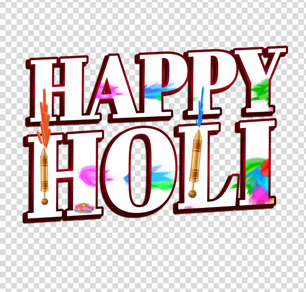 Happy Holi PNG download